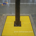 Used yellow frp chemgrate catwalk fiberglass molded grating